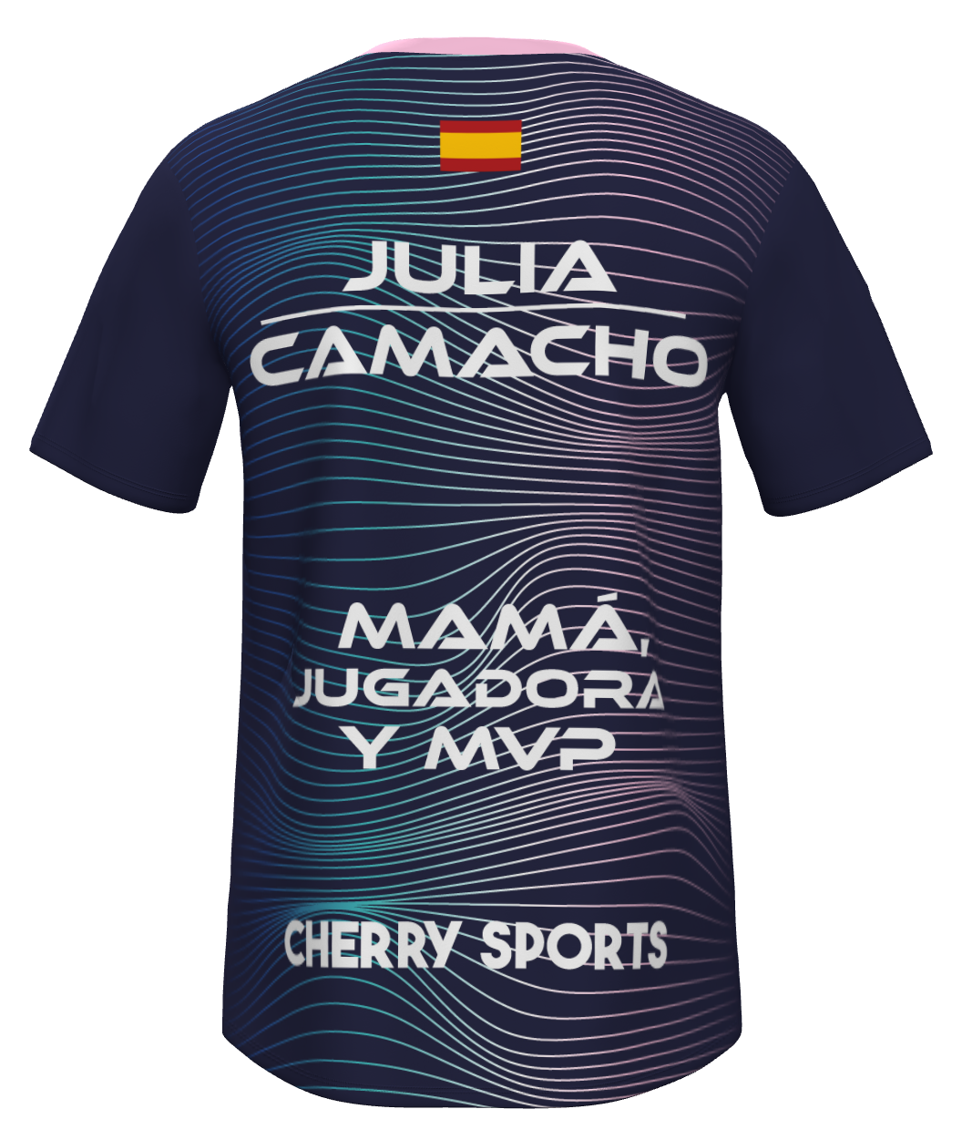 Camiseta Pádel "Mamá, jugadora y MVP"