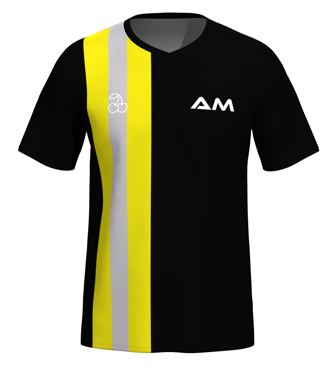 Camiseta Pádel Simple Amarilla