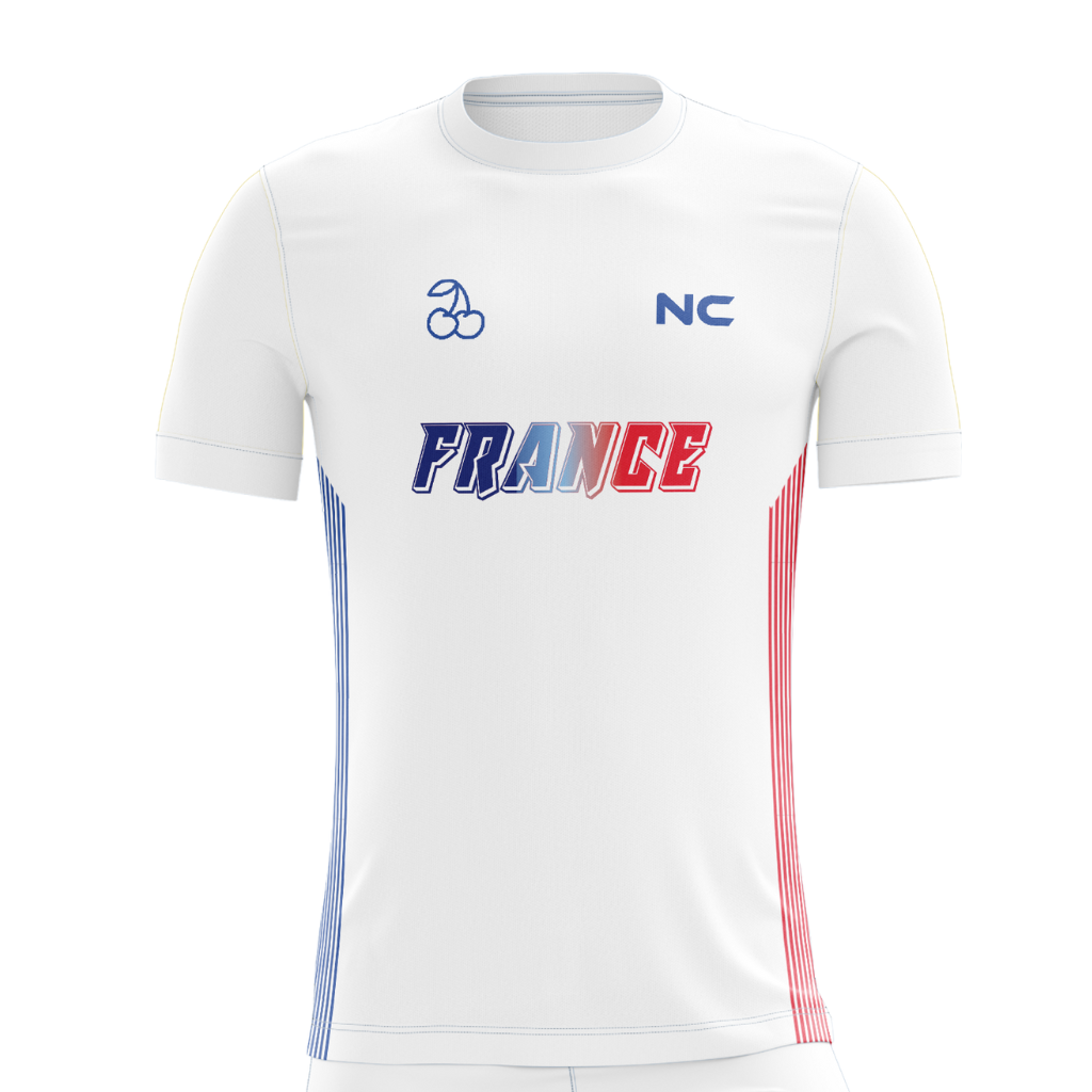 T-Shirt Padel France Jeux Olympiques