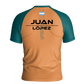 Padel Ranglan Orange T-Shirt