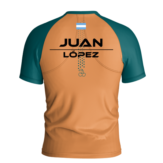 Camiseta Pádel Ranglán Orange