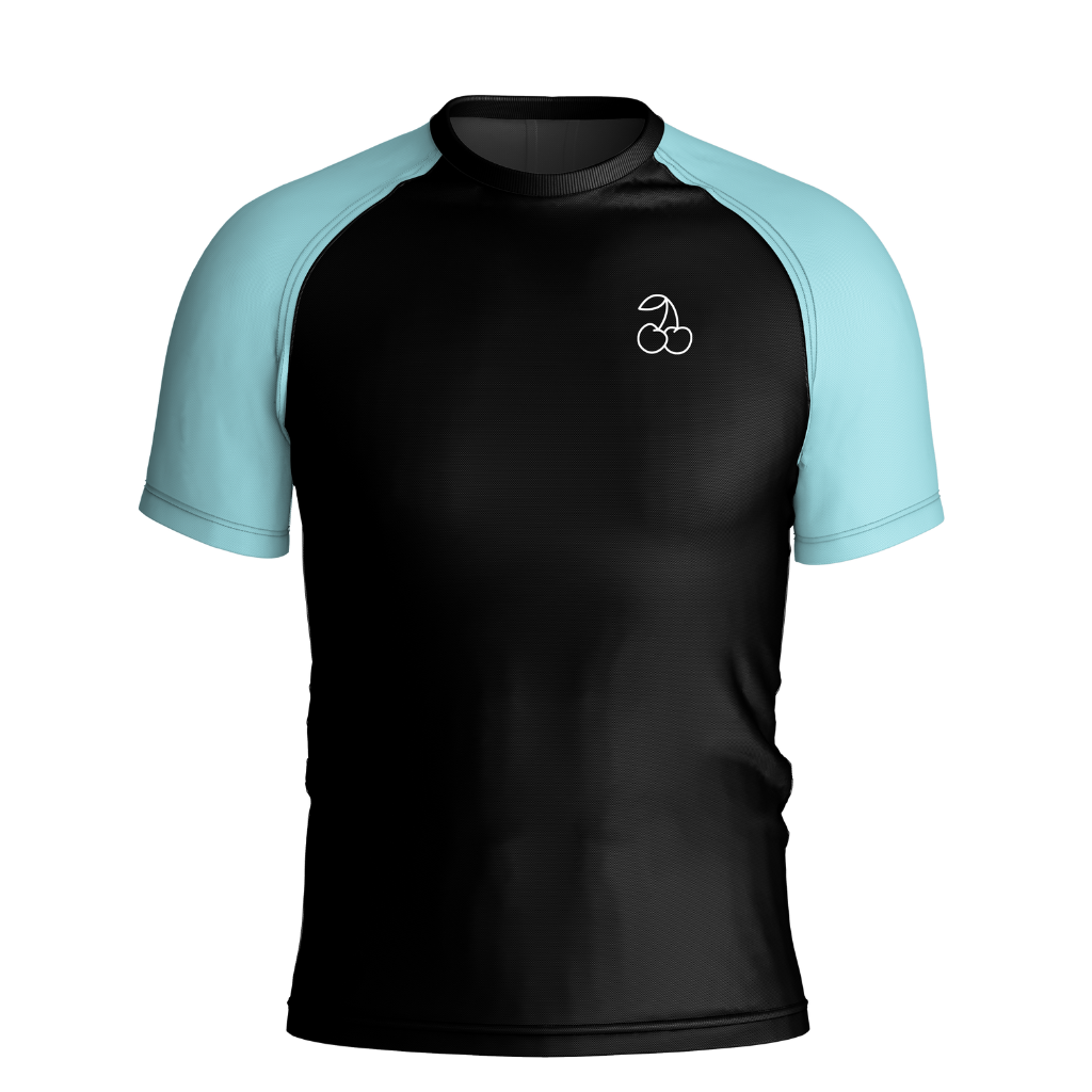 Camiseta Pádel Ranglán Celeste