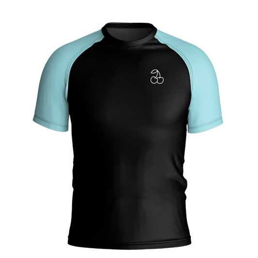 Camiseta Pádel Ranglán Celeste