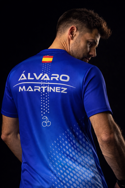 Camiseta Pádel Apower azul