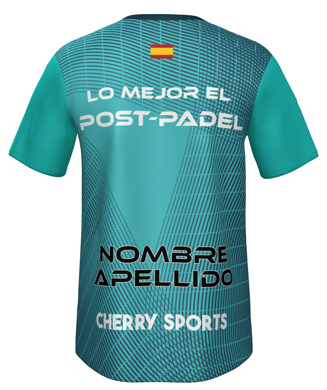 Camiseta Pádel "Lo mejor el post - padel"
