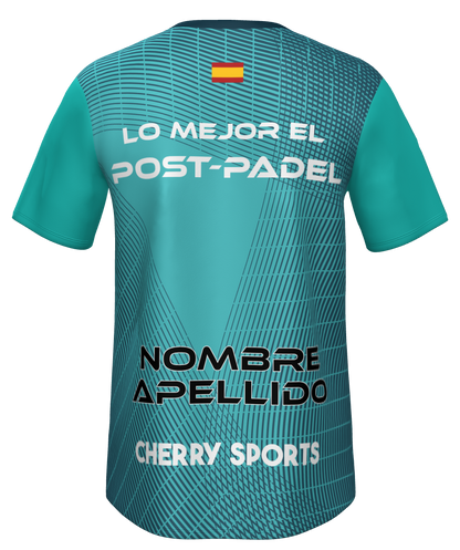 Camiseta Pádel "Lo mejor el post - padel"