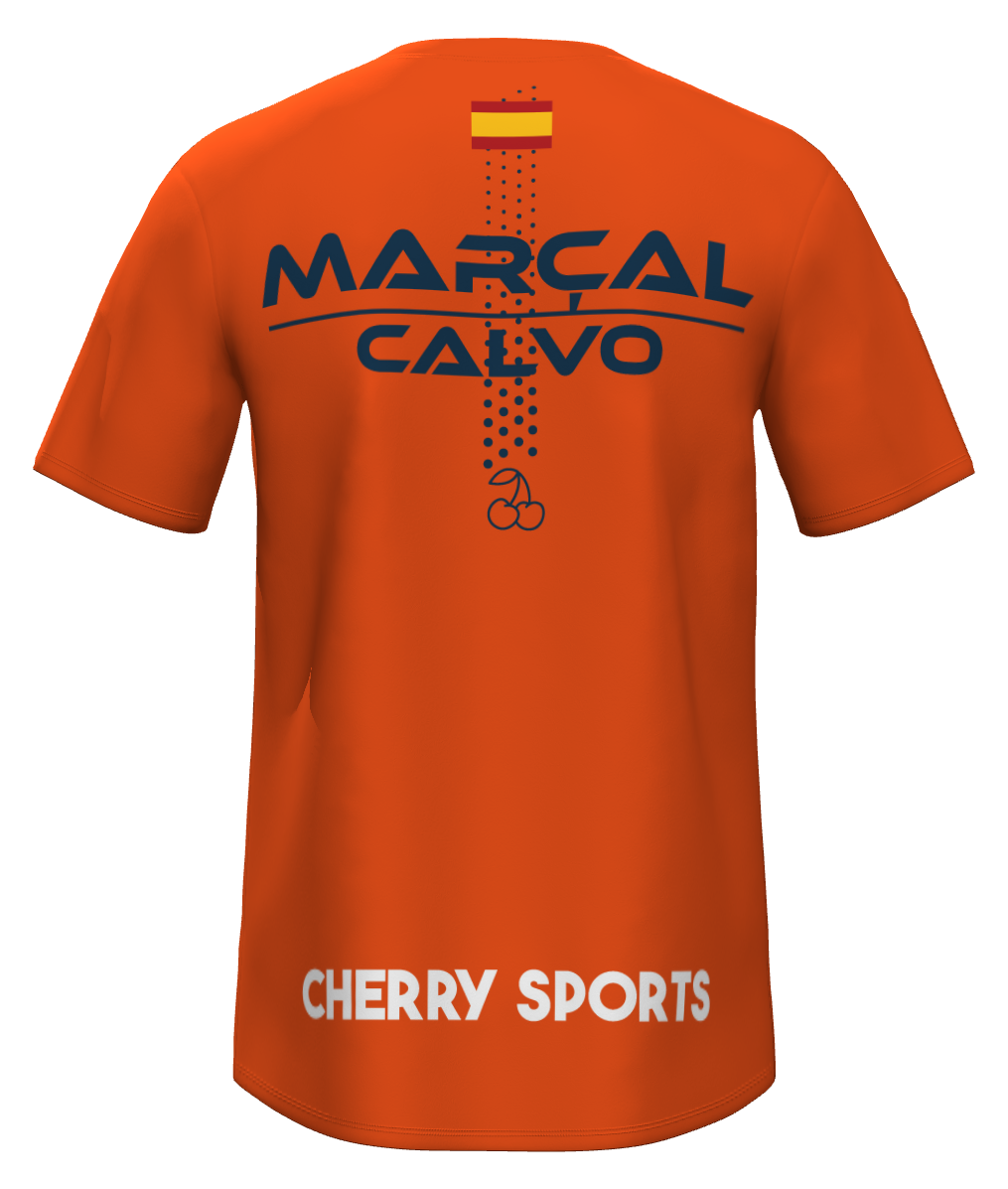 Camiseta Pádel BOrange