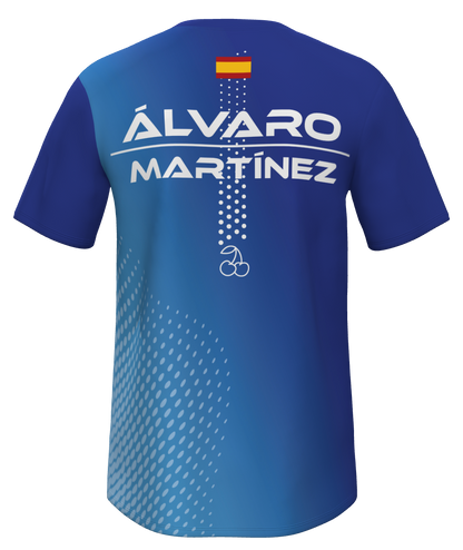 Camiseta Pádel Apower azul