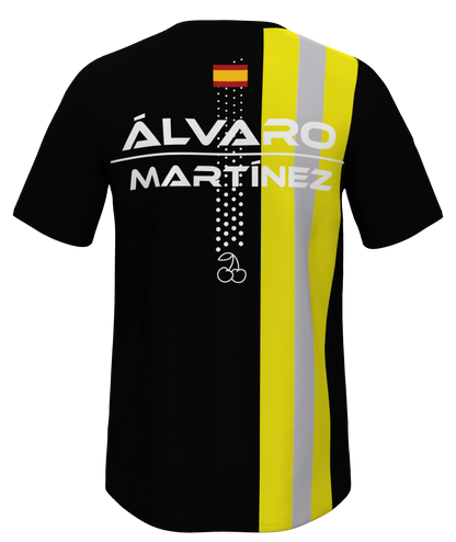 Camiseta Pádel Simple Amarilla