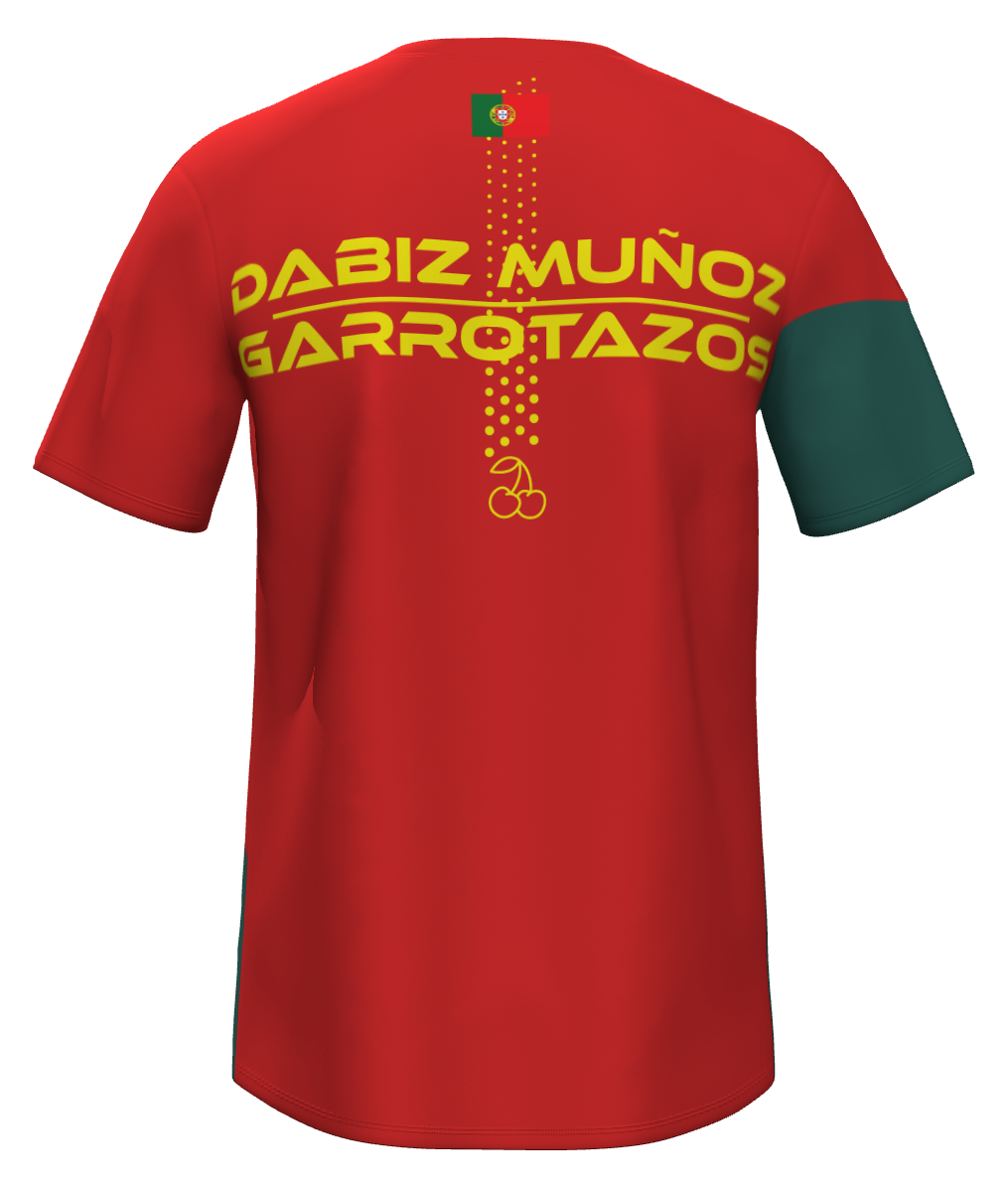 Camiseta Pádel Portugal JJOO