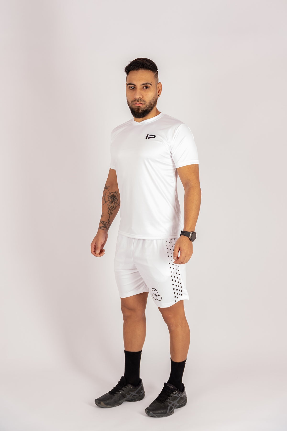 BWhite Padel T-Shirt